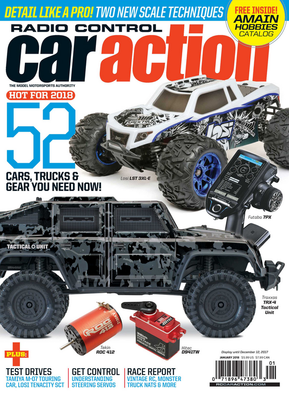 Radio-Control-Car-Action January 01, 2018 Issue Cover