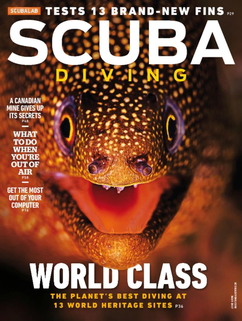 Scuba-Diving May 01, 2017 Issue Cover