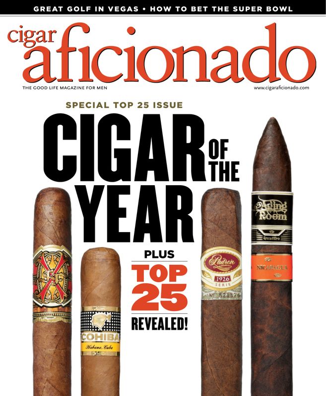 Cigar-Aficionado January 01, 2020 Issue Cover