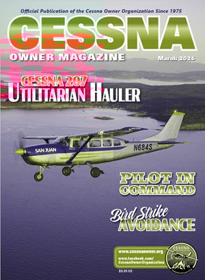 Cessna Owner March 01, 2026 Issue Cover