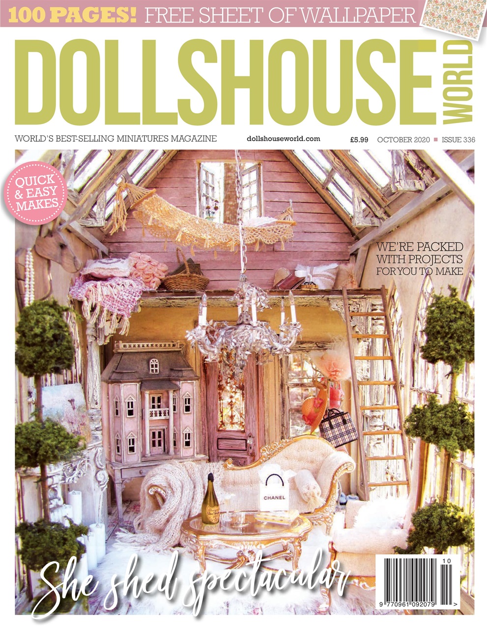 Dolls-House-World October 01, 2020 Issue Cover