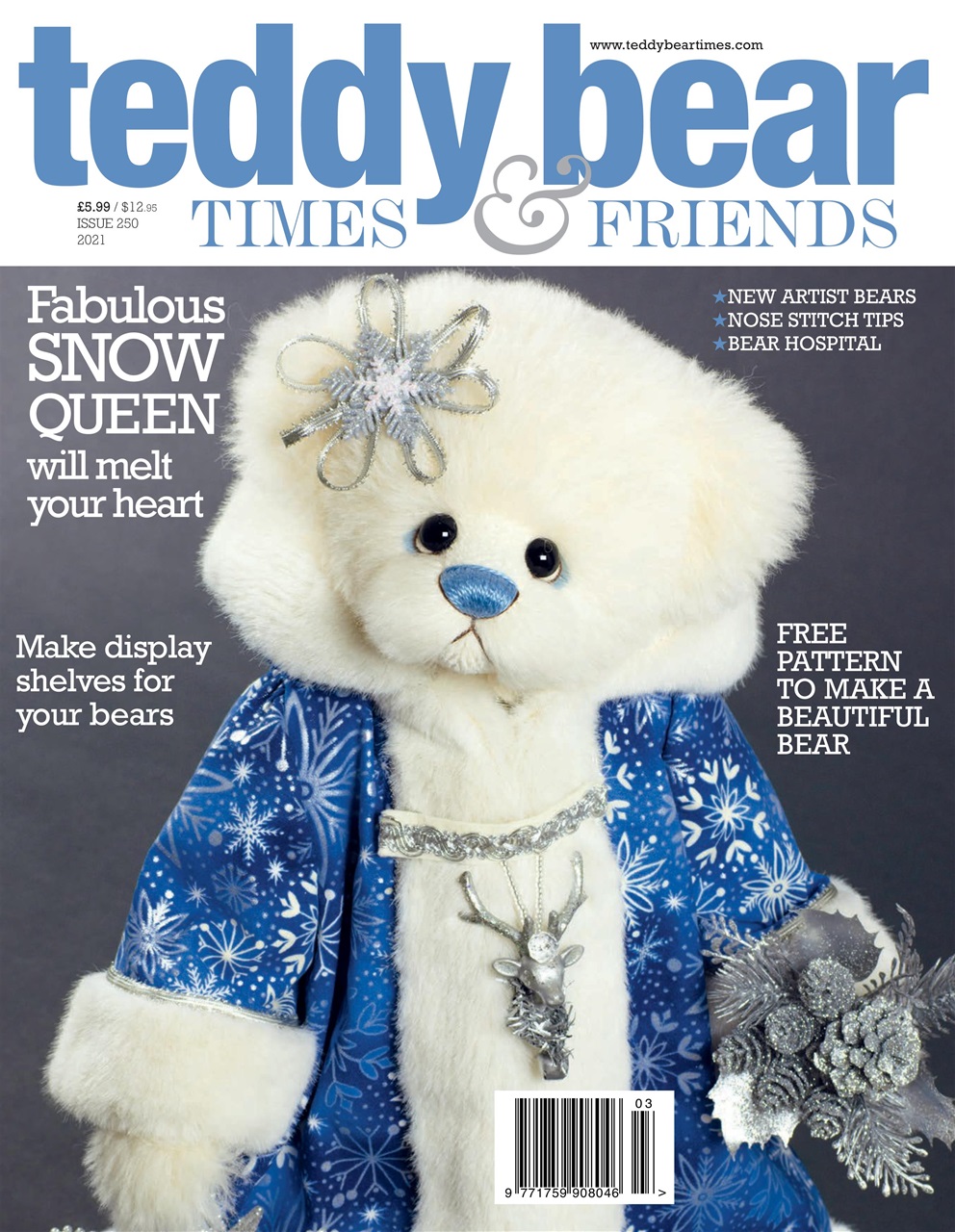 Teddy-Bear-Times-and-Friends February 01, 2021 Issue Cover