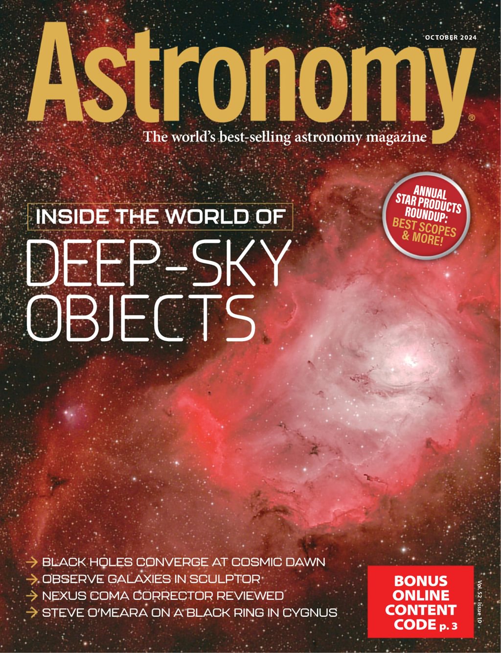 Astronomy October 01, 2024 Issue Cover