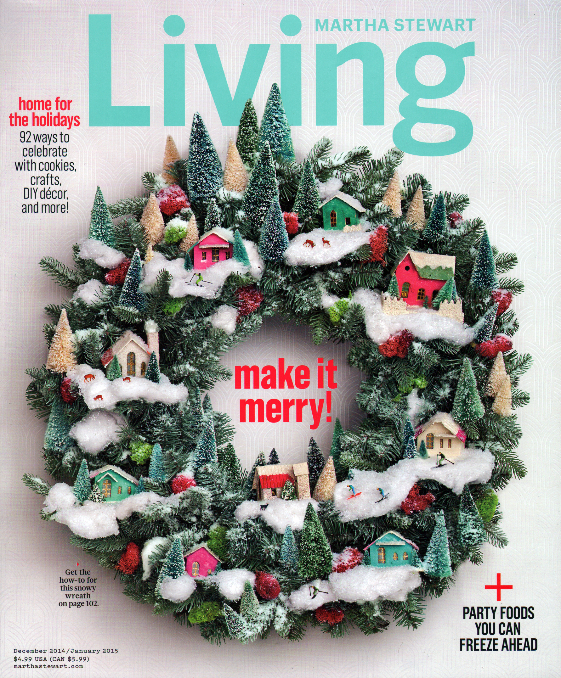 Martha-Stewart-Living December 01, 2014 Issue Cover