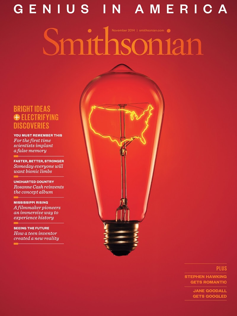 Smithsonian November 01, 2014 Issue Cover