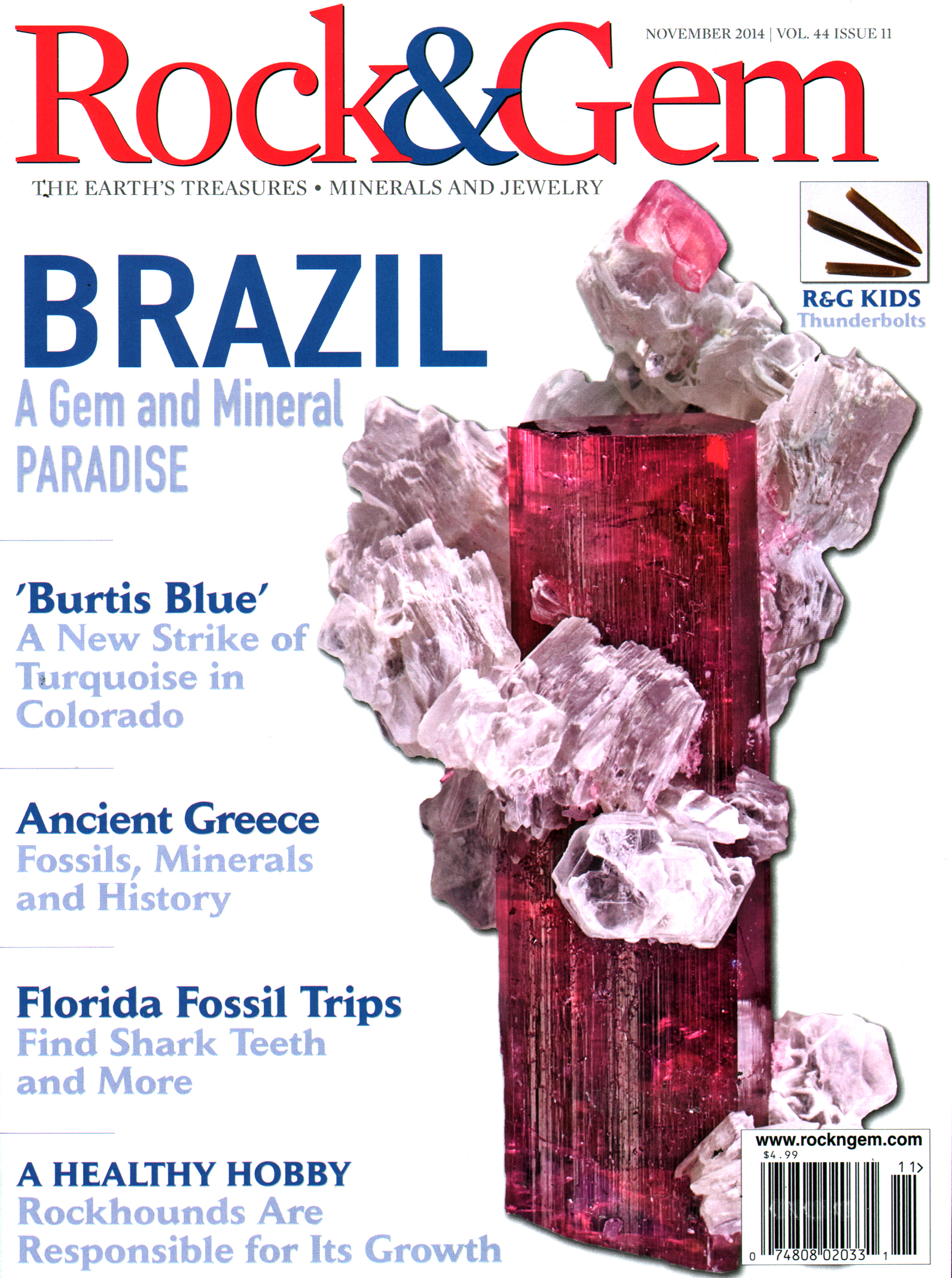 Rock-and-Gem November 01, 2014 Issue Cover