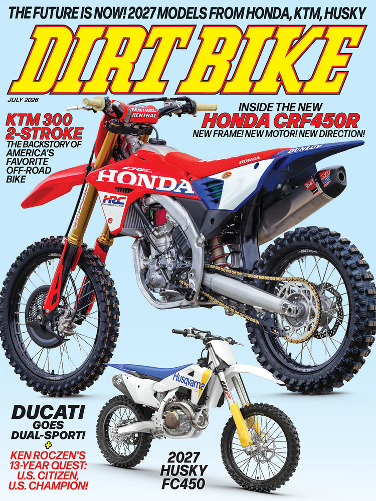 Dirt-Bike July 01, 2026 Issue Cover