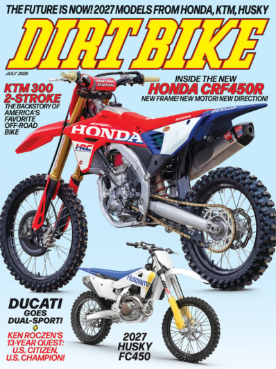 Dirt Bike July 01, 2026 Issue Cover