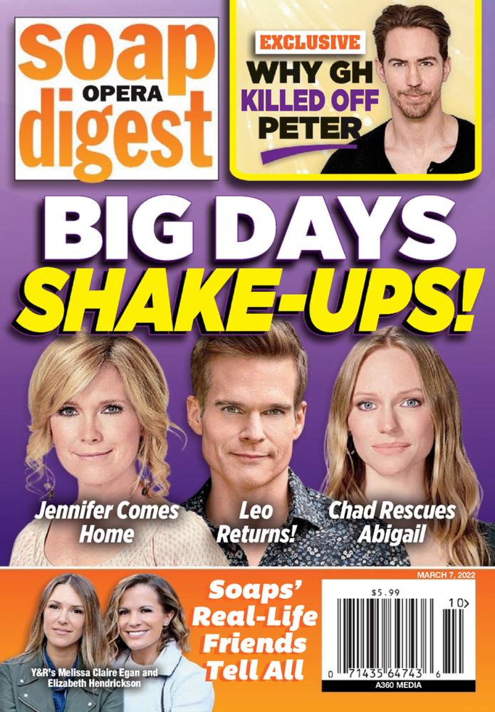 Soap-Opera-Digest March 07, 2022 Issue Cover