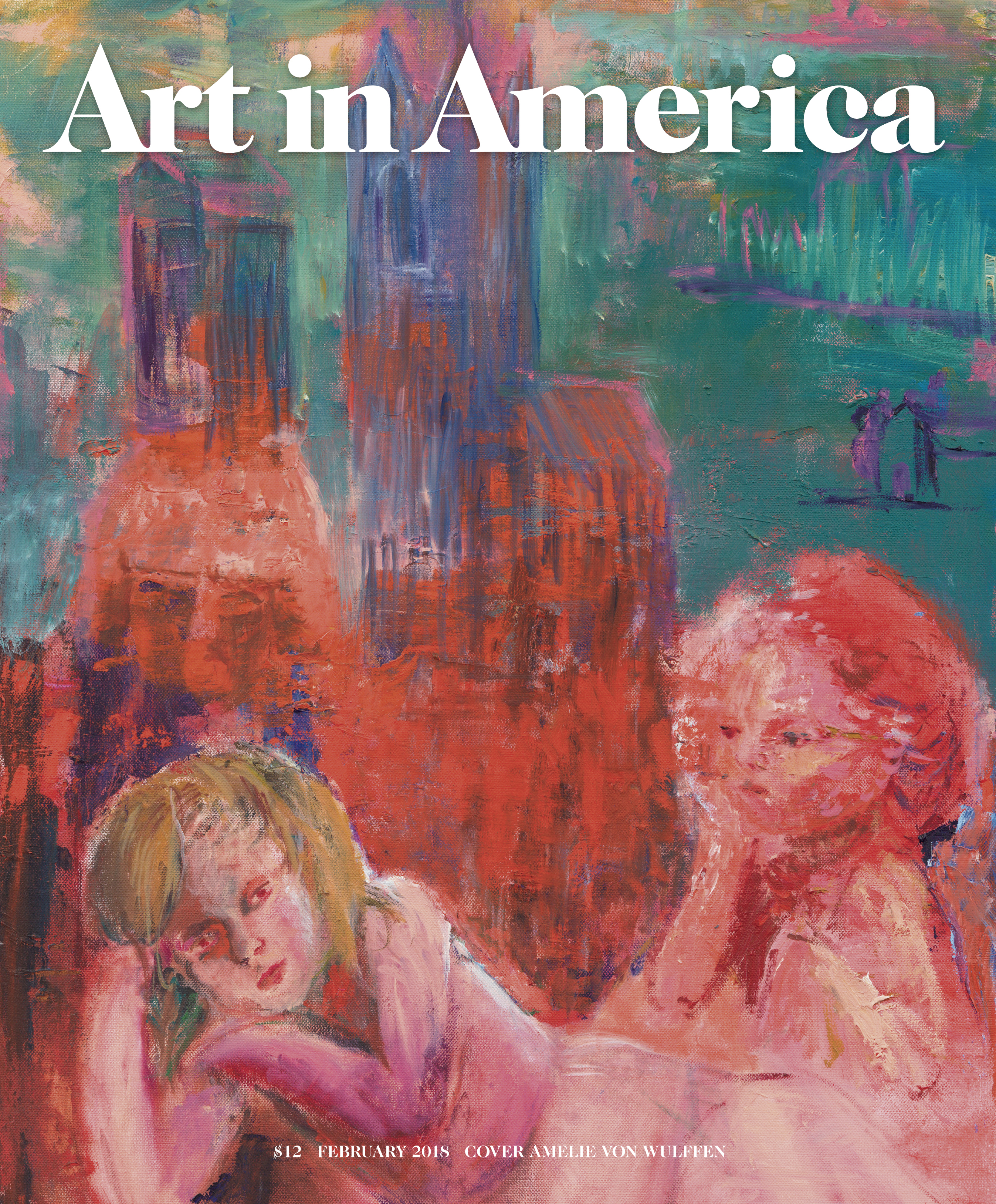 Art-In-America February 01, 2018 Issue Cover
