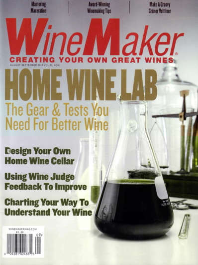 Winemaker August 01, 2019 Issue Cover