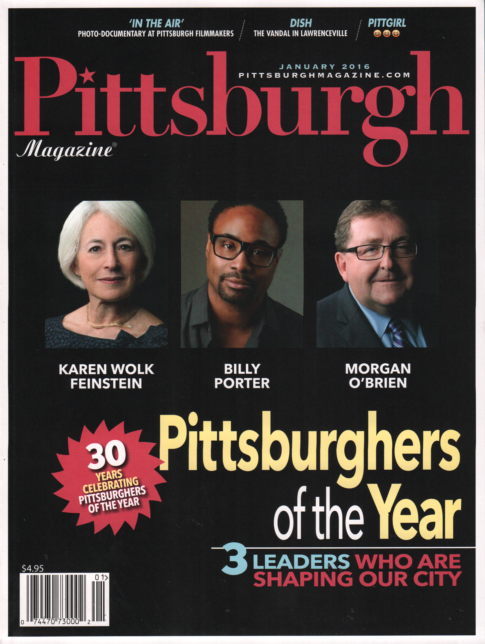 Pittsburgh-Magazine January 01, 2016 Issue Cover