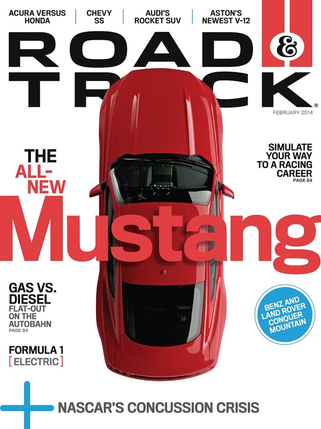 Road-and-Track February 01, 2014 Issue Cover