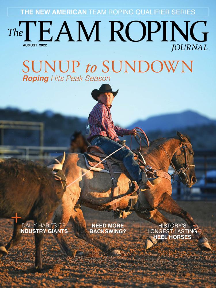 The-Team-Roping-Journal August 01, 2022 Issue Cover