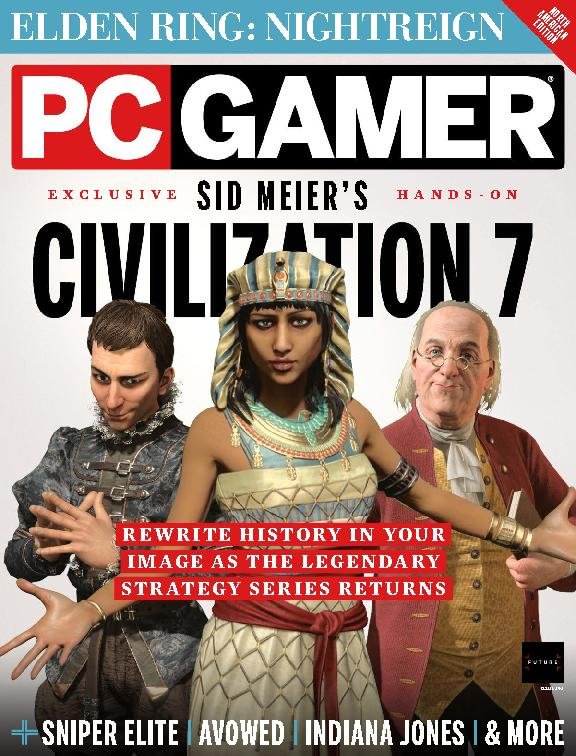PC-Gamer-(US-Edition) March 01, 2025 Issue Cover