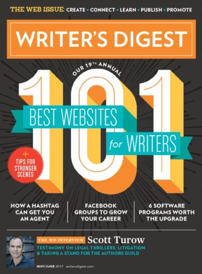Writer's Digest May 01, 2017 Issue Cover