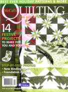 mccalls-quilting November 01, 2016 Issue Cover