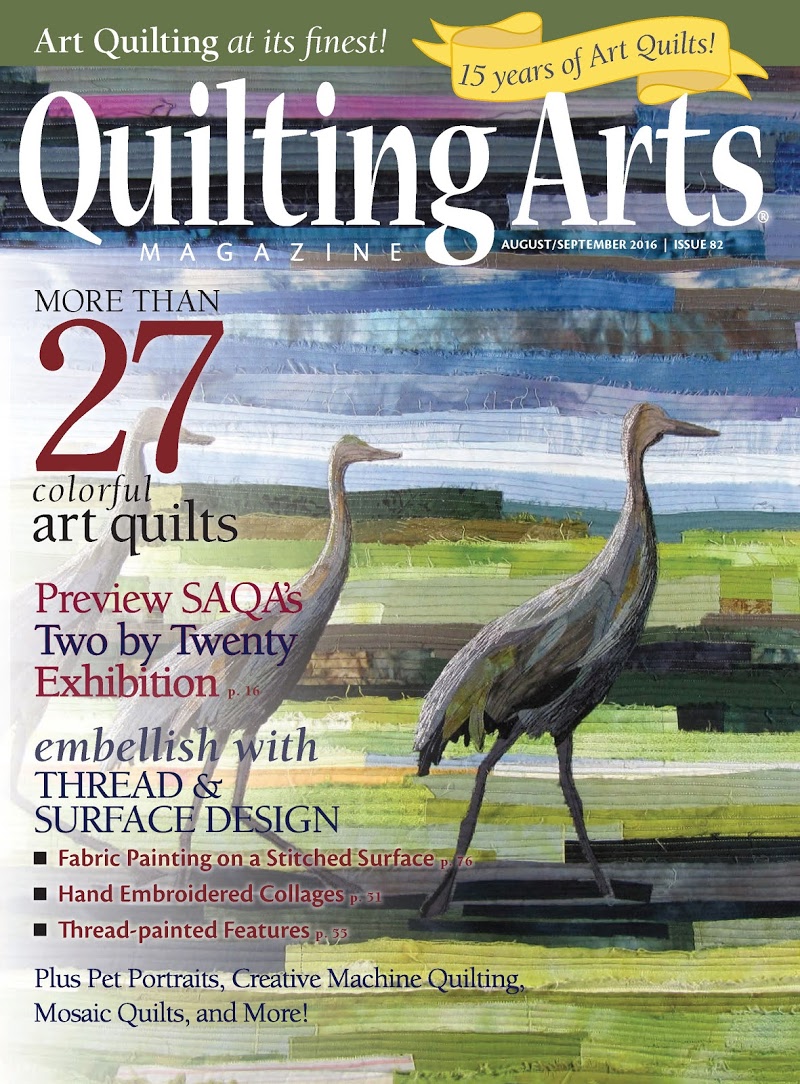Quilting-Arts August 01, 2016 Issue Cover