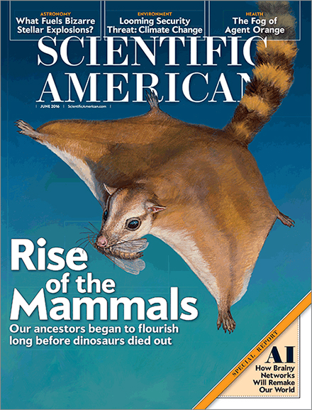 Scientific-American June 01, 2016 Issue Cover
