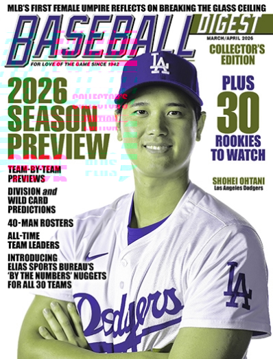 Baseball Digest March 01, 2026 Issue Cover