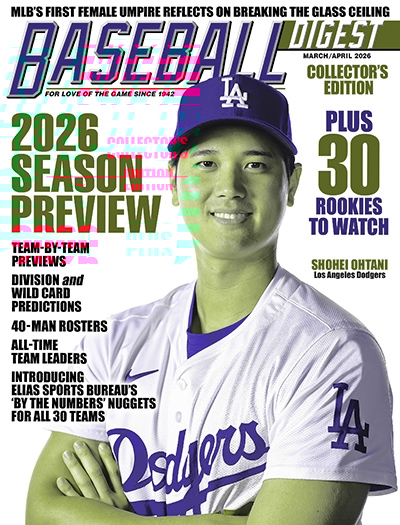 Baseball Digest March 01, 2026 Issue Cover
