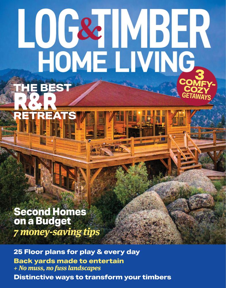 Log-and-Timber-Home-Living October 01, 2022 Issue Cover