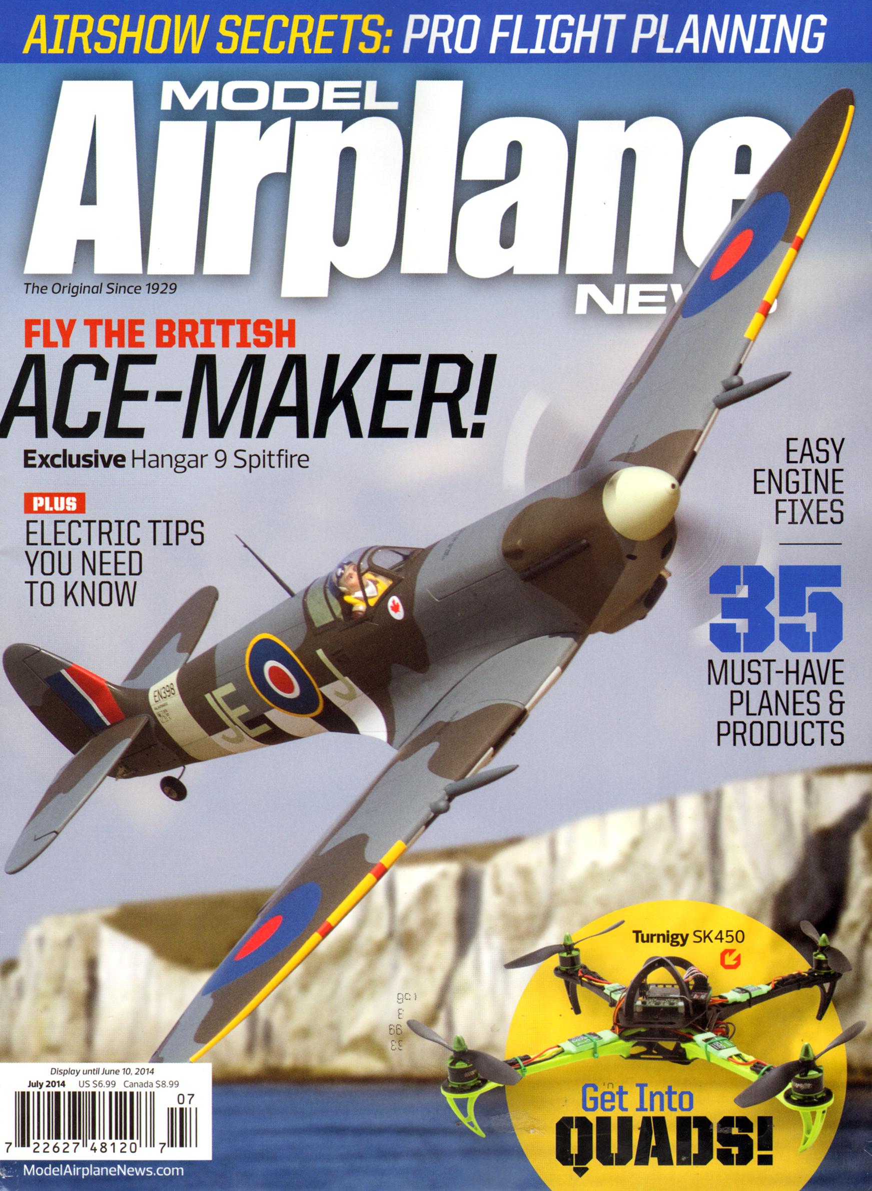 Model-Airplane-News July 01, 2014 Issue Cover