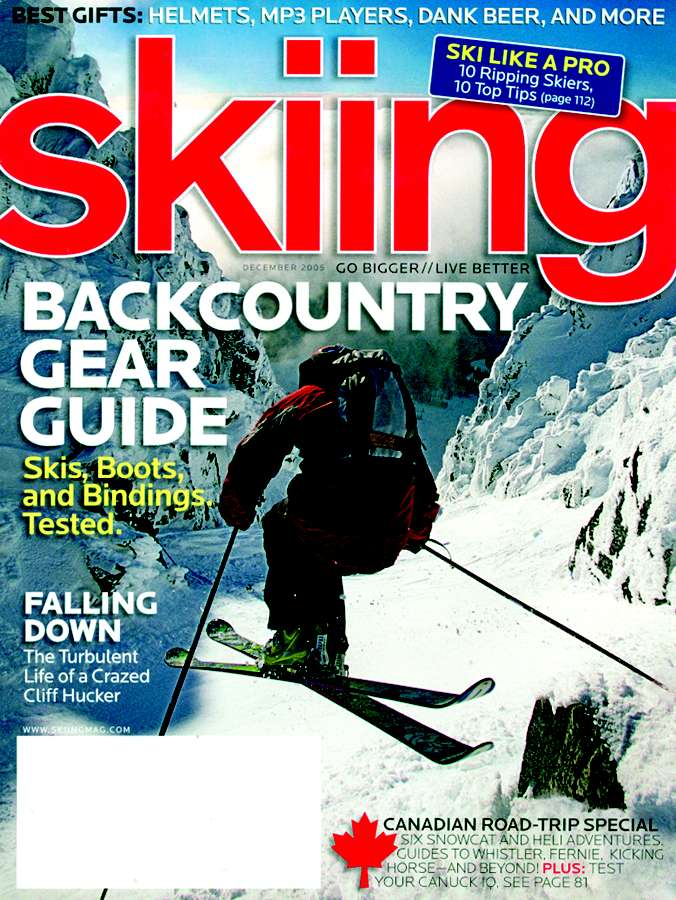 skiing December 01, 2005 Issue Cover