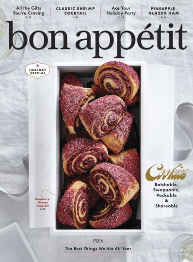 Bon Appétit December 01, 2018 Issue Cover