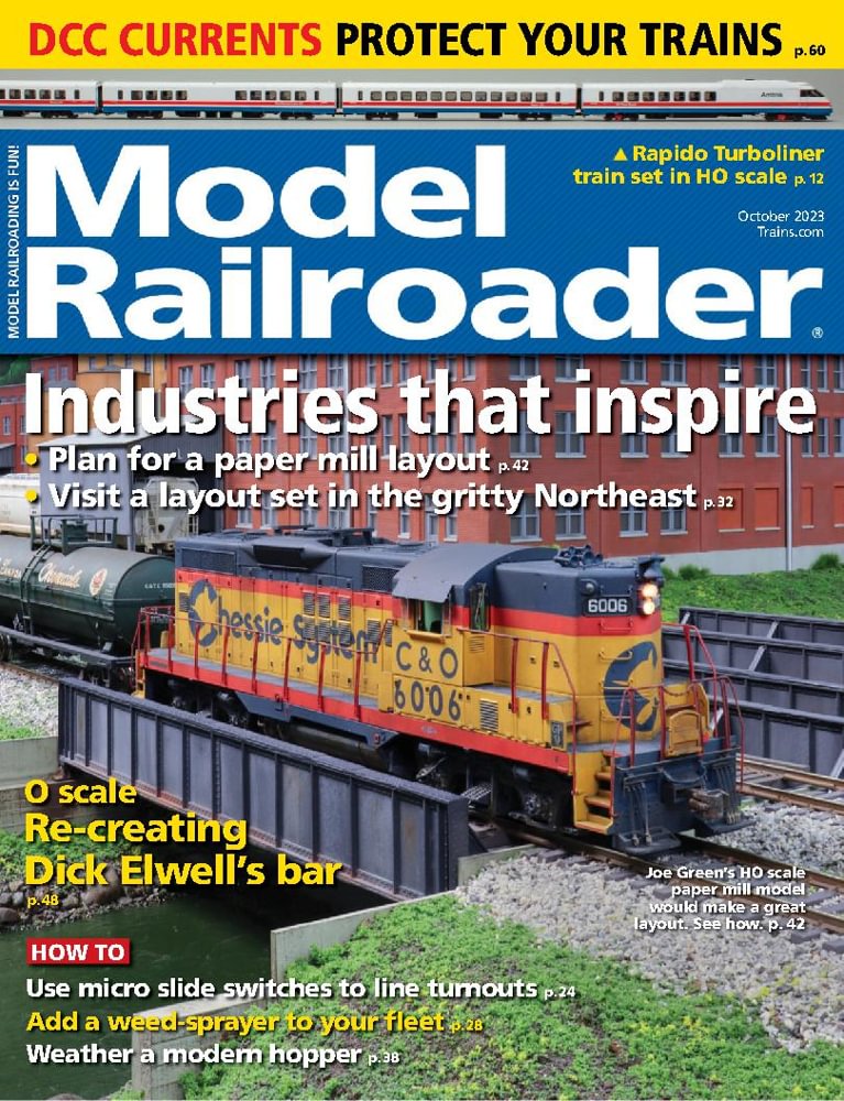 Model-Railroader October 01, 2023 Issue Cover