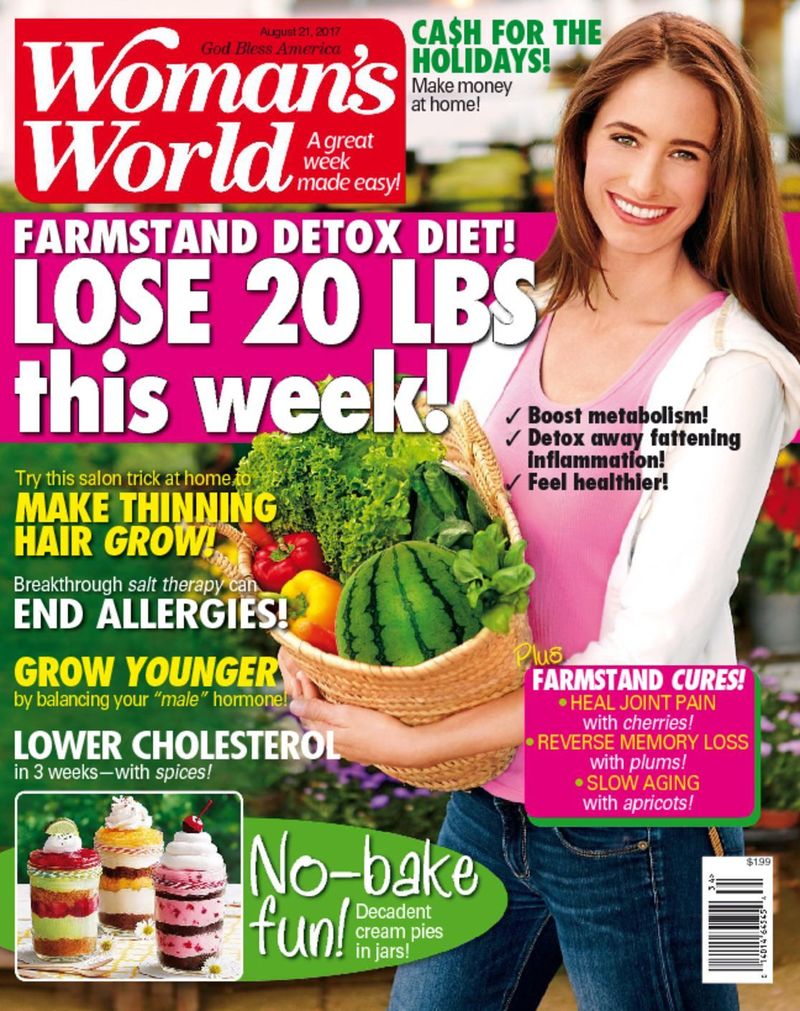 Womans-World August 21, 2017 Issue Cover
