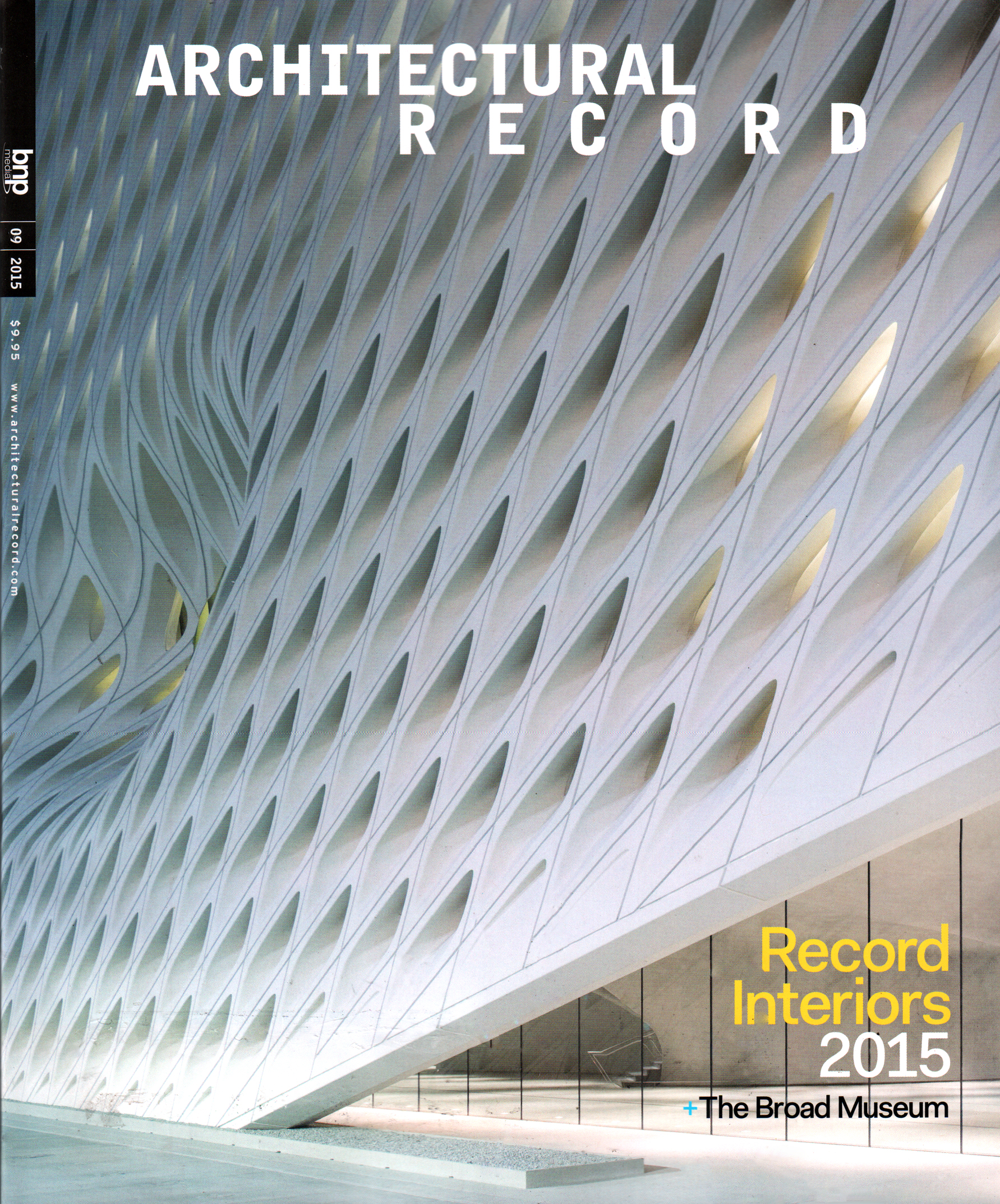 Architectural-Record September 01, 2015 Issue Cover