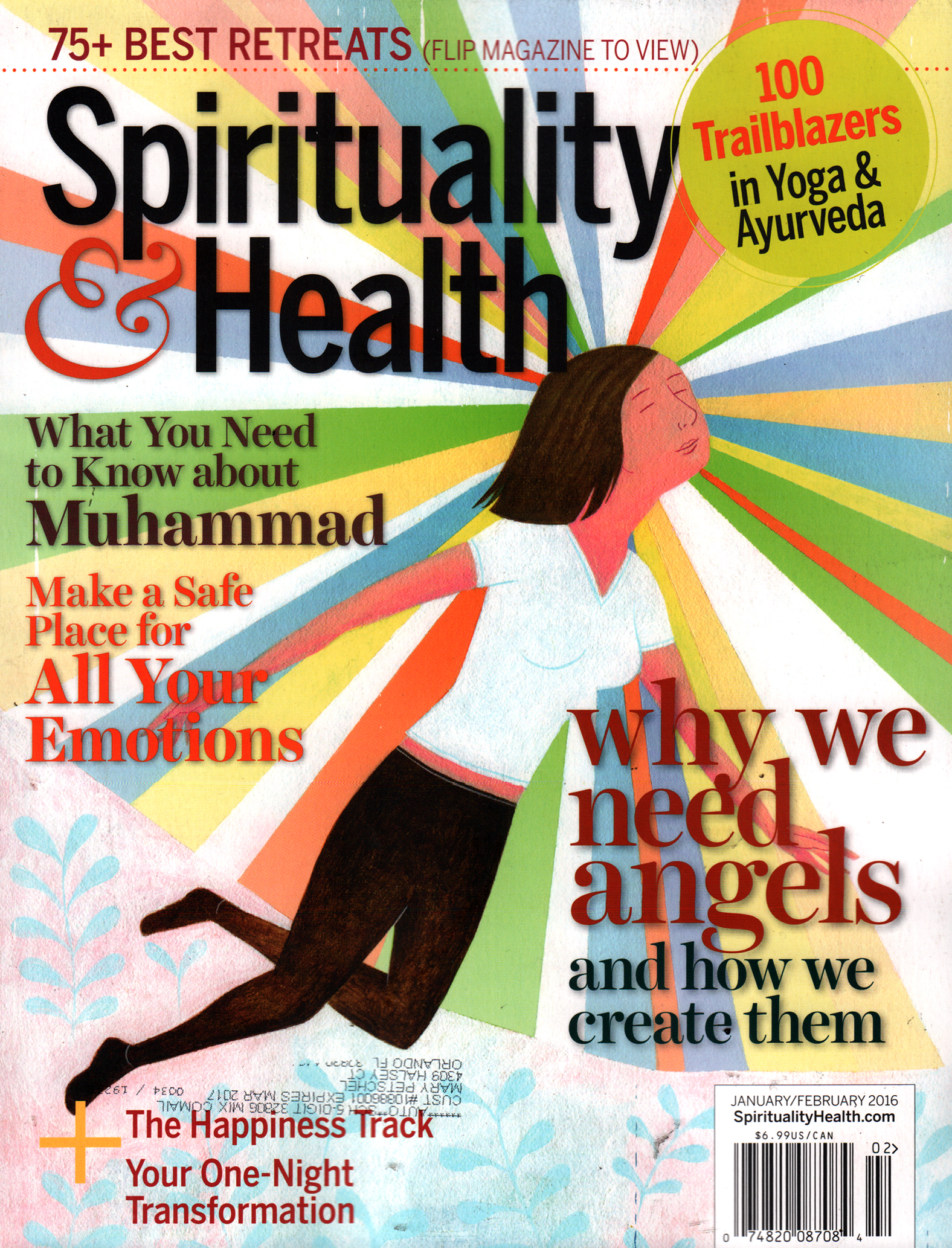 Spirituality-and-Health January 01, 2016 Issue Cover