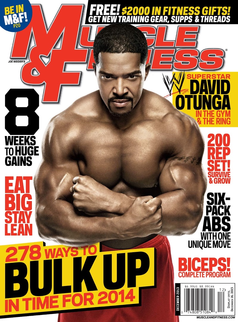 Muscle-and-Fitness December 01, 2013 Issue Cover
