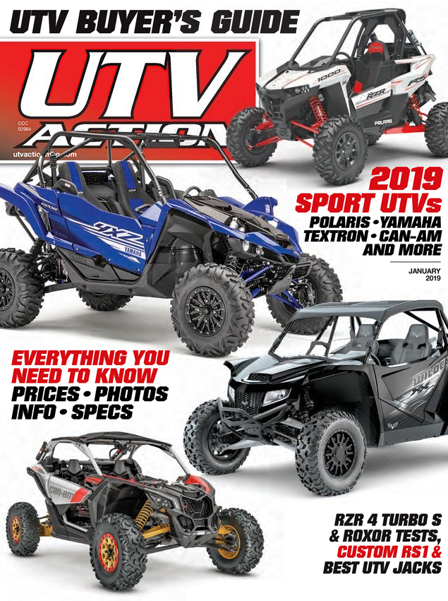 UTV-Action January 01, 2019 Issue Cover