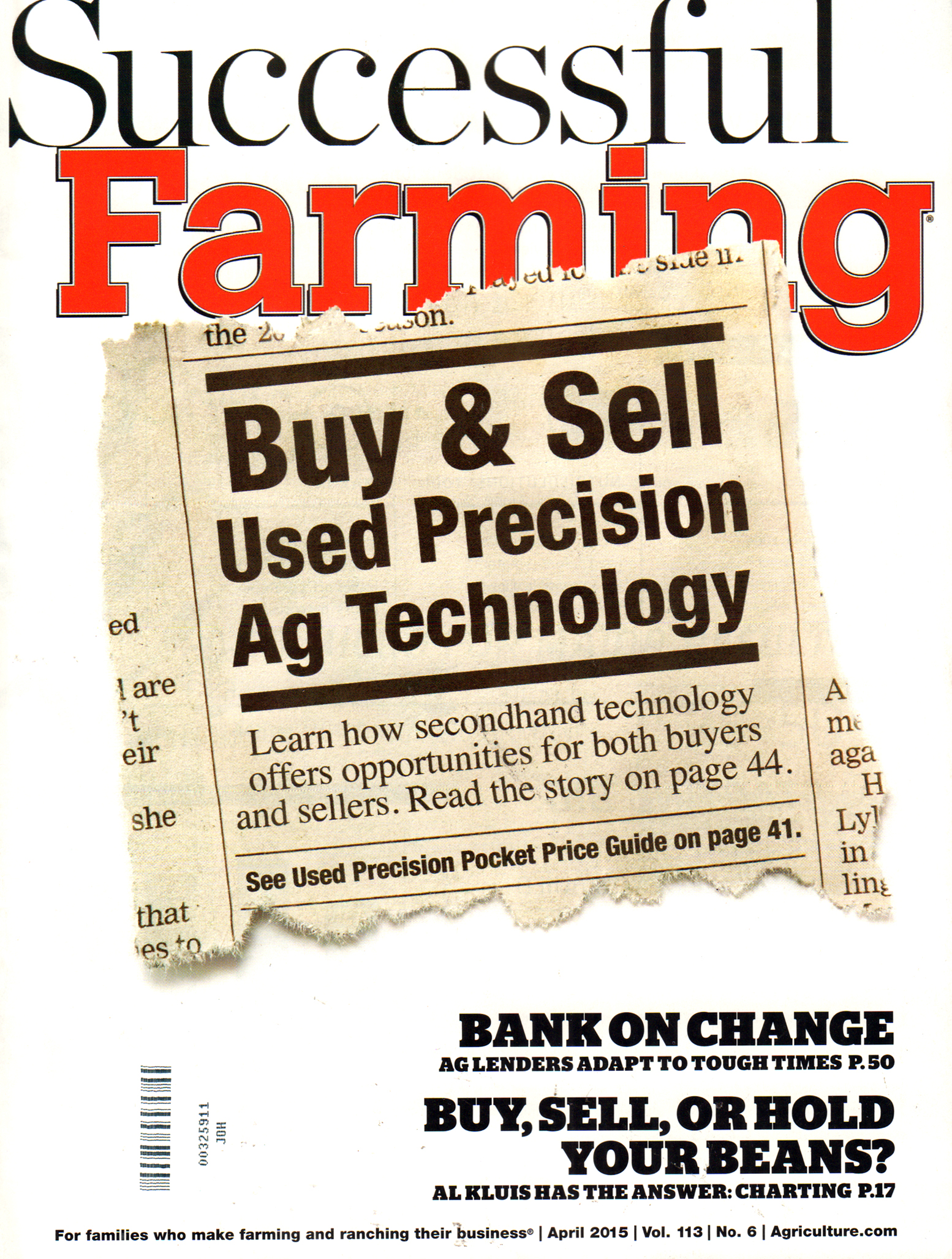 Successful-Farming April 01, 2015 Issue Cover