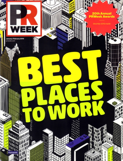 PRWeek January 01, 2019 Issue Cover