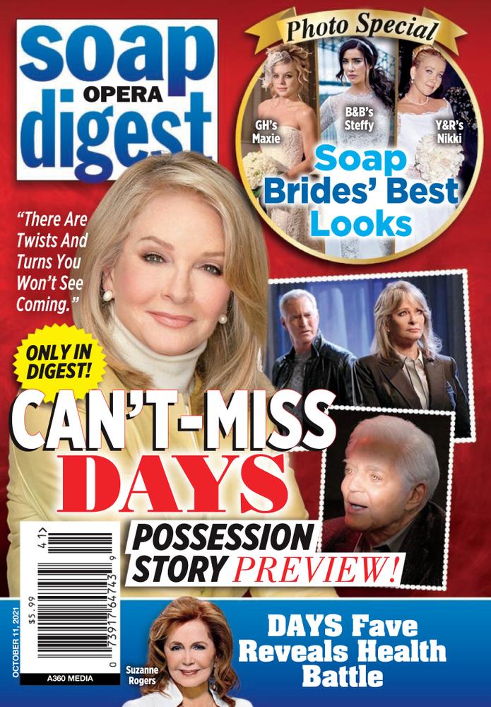 soap-opera-digest October 11, 2021 Issue Cover