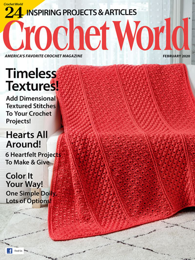 Crochet-World February 01, 2020 Issue Cover