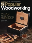 Popular-Woodworking February 01, 2022 Issue Cover