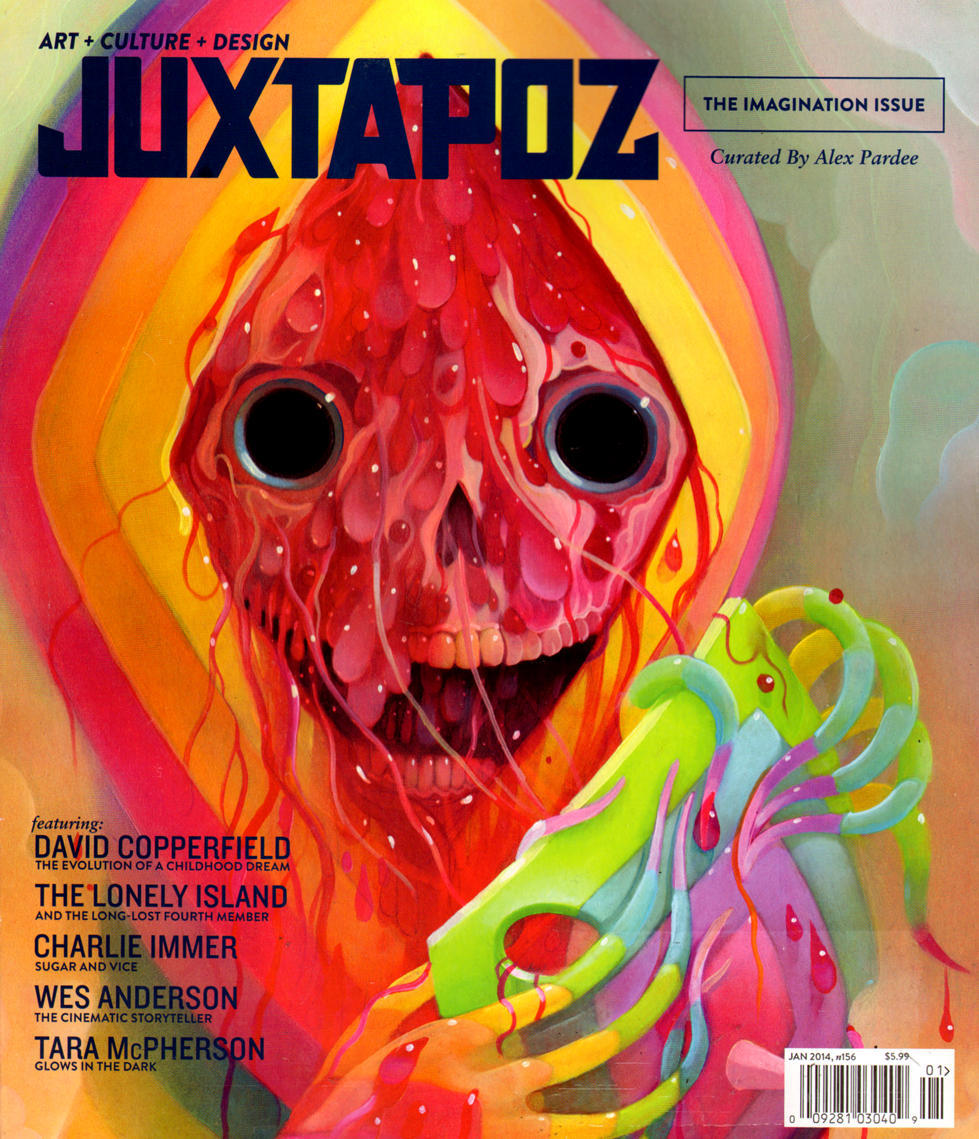 Juxtapoz January 01, 2014 Issue Cover