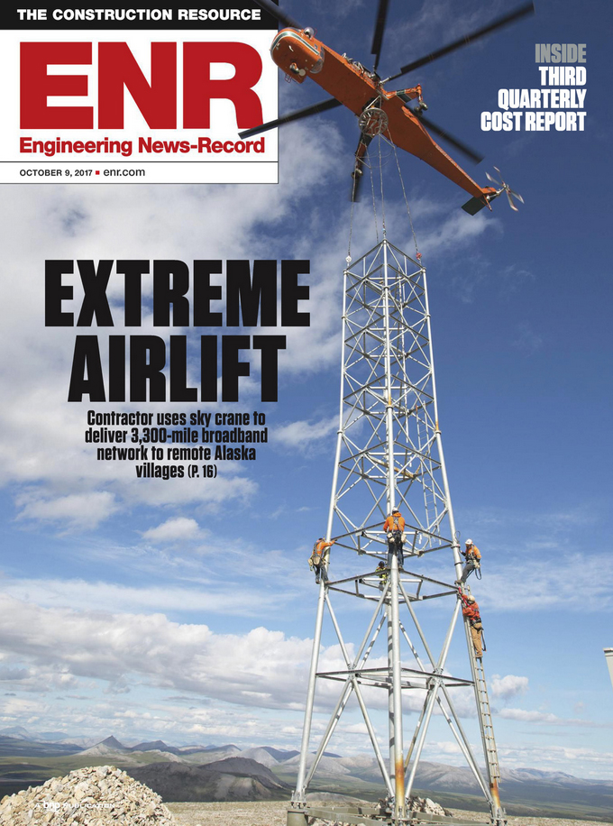 Engineering-News-Record October 09, 2017 Issue Cover
