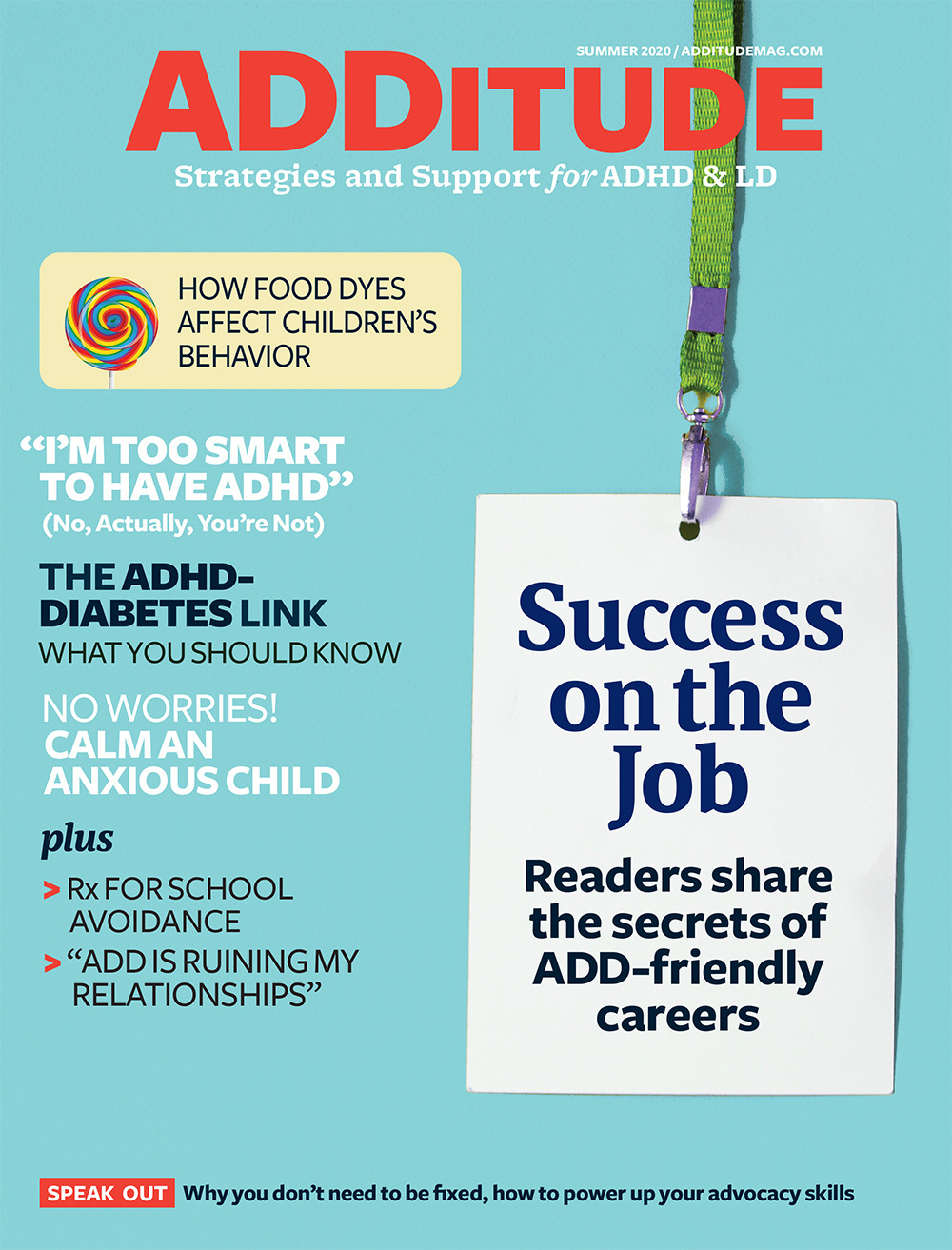 ADDitude June 01, 2020 Issue Cover