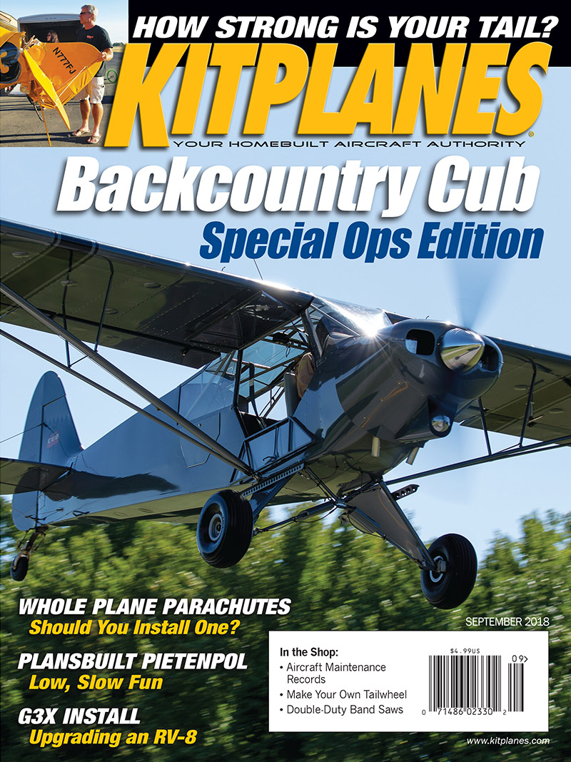 Kit-Planes September 01, 2018 Issue Cover