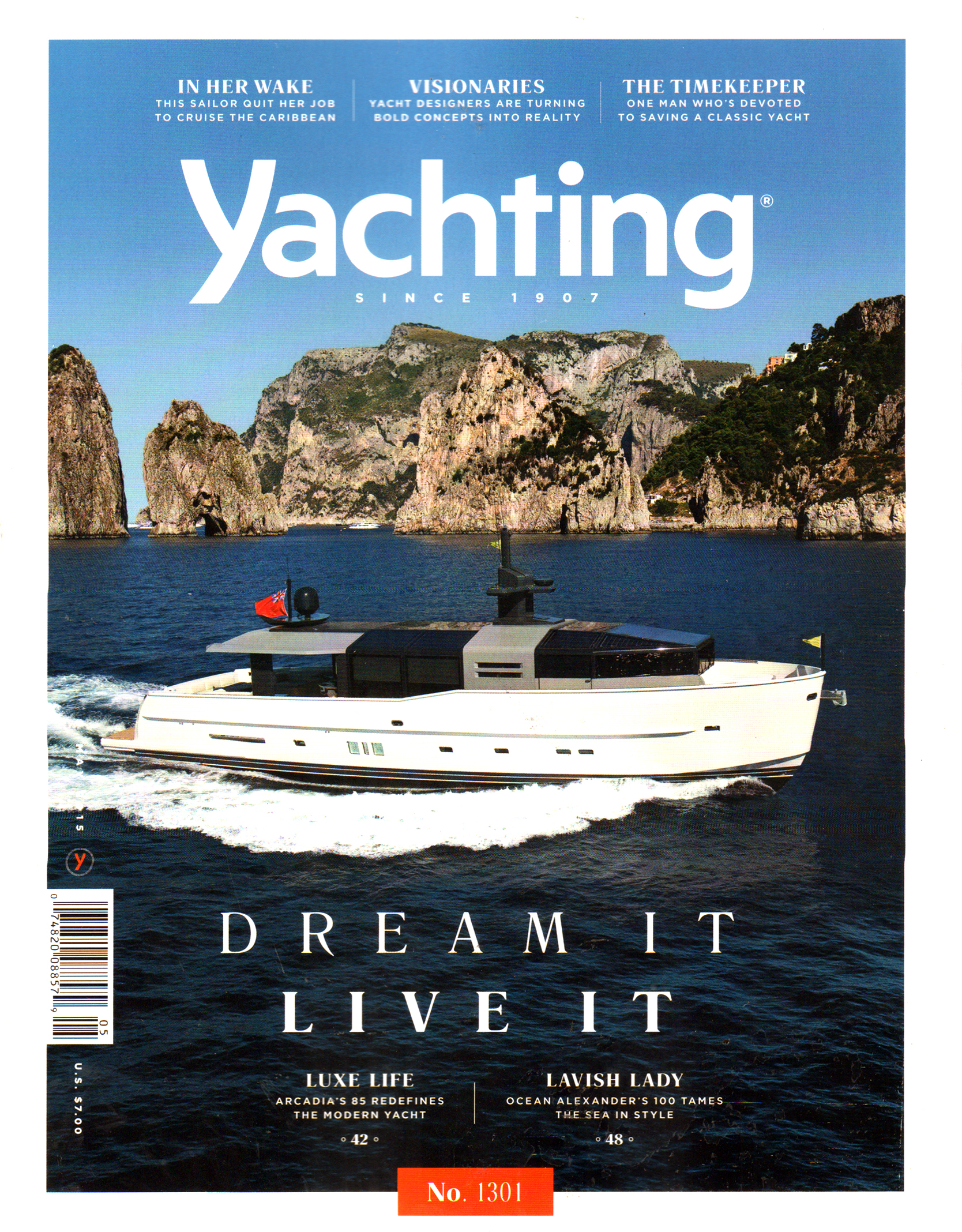 yachting May 01, 2015 Issue Cover