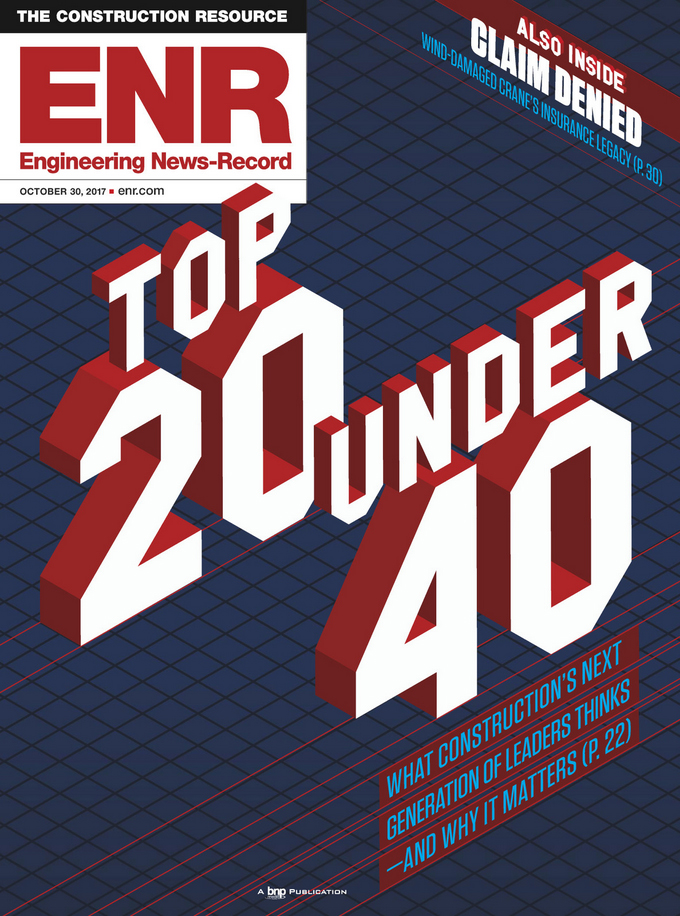 Engineering-News-Record October 30, 2017 Issue Cover