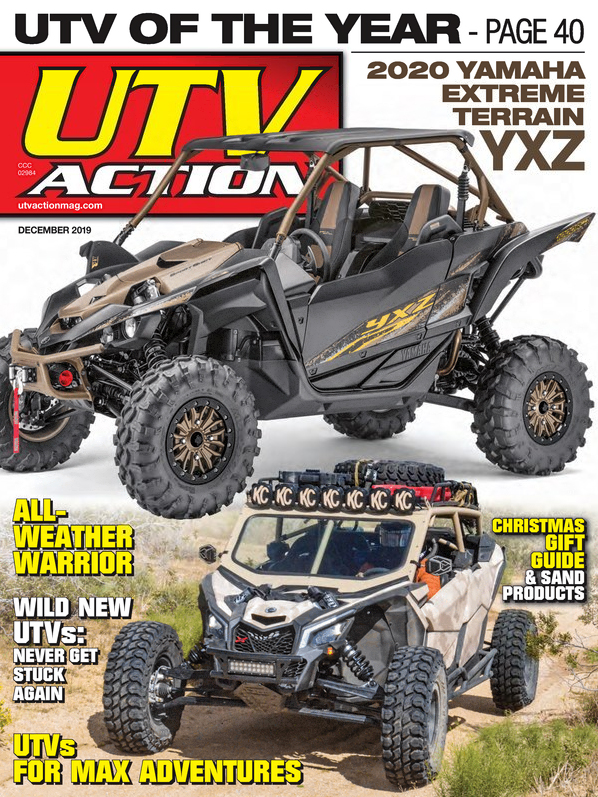 UTV-Action December 01, 2019 Issue Cover