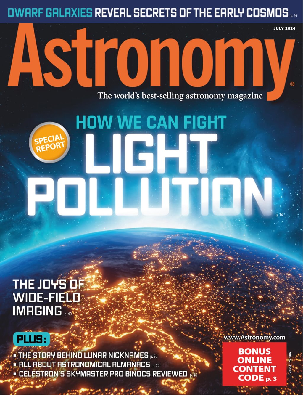 Astronomy July 01, 2024 Issue Cover