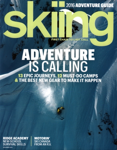 Skiing December 01, 2015 Issue Cover