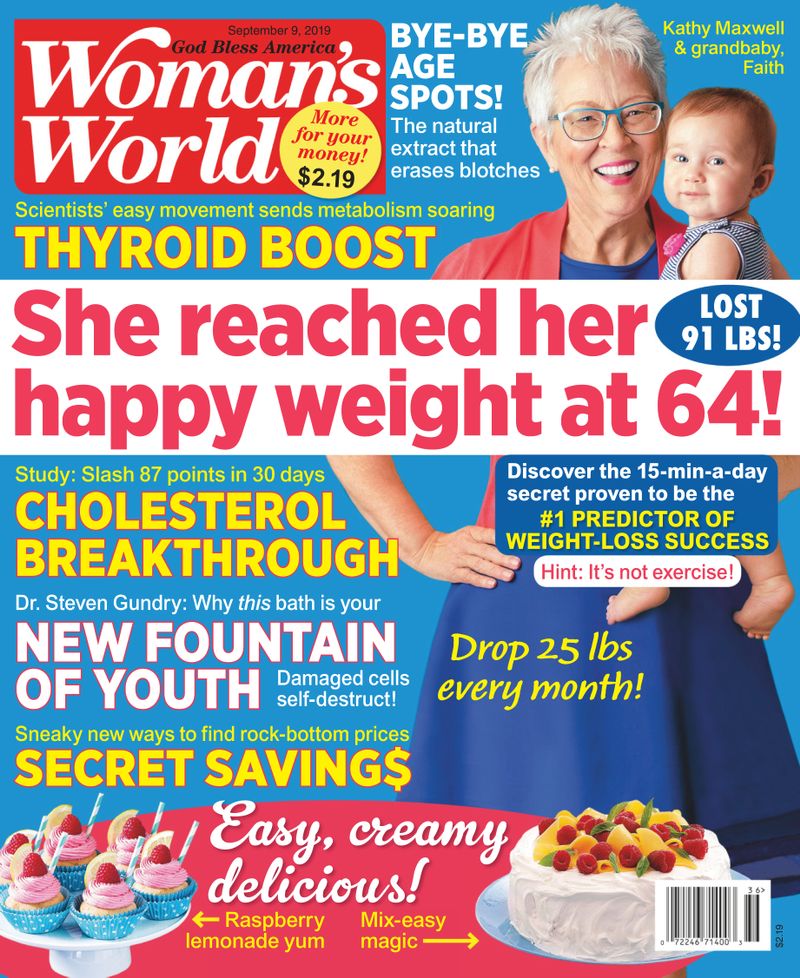 Womans-World September 09, 2019 Issue Cover
